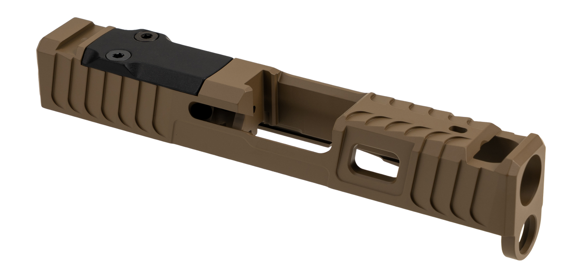Zaffiri Precision IBS Slide FDE - Fits Glock 43X - RMSc Optic Cut