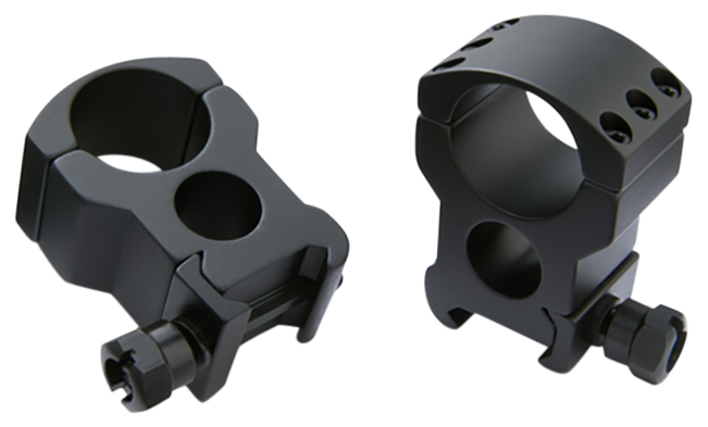 Burris Xtreme Tactical Rings 1" High Matte Black Aluminum - Picatinny/Weaver