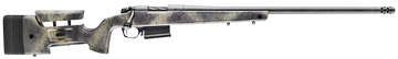 Bergara Rifles B-14 HMR Carbon Wilderness 6.5 PRC 24" 3+1 Bolt-Action Rifle - Woodland Camo Mini-Chassis