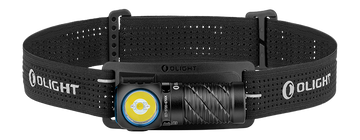 Olight Perun 3 Mini CW 1250 Lumen Right-Angle LED Headlamp - Black