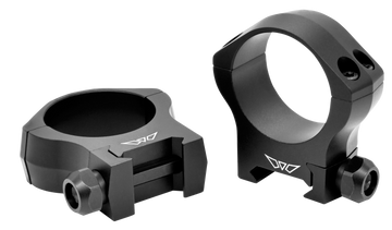Warne 7221M Mountain Tech 34mm Medium Matte Black 0 MOA Scope Rings