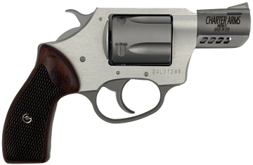 Charter Arms Coyote 380 ACP 2" 5-Rd DA/SA Revolver - Stainless/Aluminum