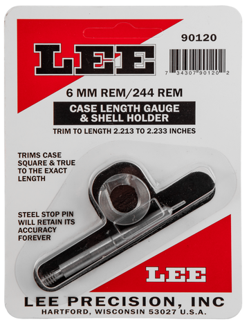 Lee 90120 Case Length Gauge 6mm Rem / 244 Rem