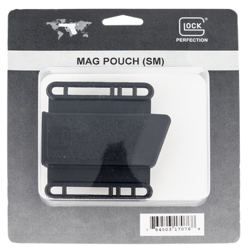 Glock MP17076 Mag Pouch OWB Polymer Black - Belt Loop 2.25" - Fits G17/G19/G22/G23/G27/G34/G35/G36