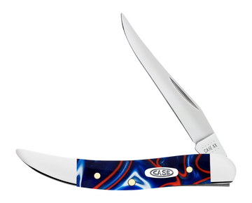 Case 11202 Patriotic Kirinite Small Texas Toothpick 2.25" Folding Pocket Knife