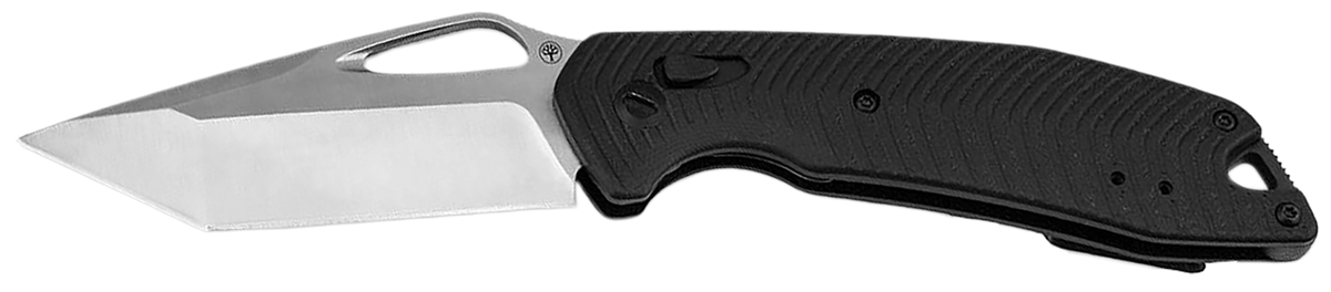 Boker DTK 2.99" MagnaCut Plain Edge Black GFN Crossbar Lock Folding Knife