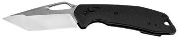 Boker DTK 2.99" MagnaCut Plain Edge Black GFN Crossbar Lock Folding Knife