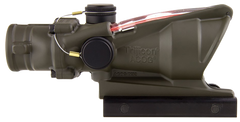 Trijicon ACOG 4x32mm Illuminated Red Chevron .223/5.56 BDC Riflescope - OD Green