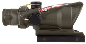 Trijicon ACOG 4x32mm Illuminated Red Chevron .223/5.56 BDC Riflescope - OD Green