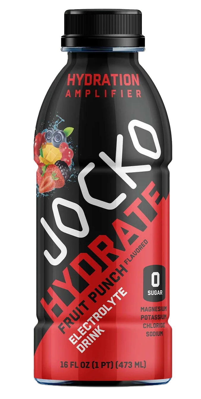 Jocko Fuel Hydrate Fruit Punch Electrolyte Drink 16oz 12-Pack