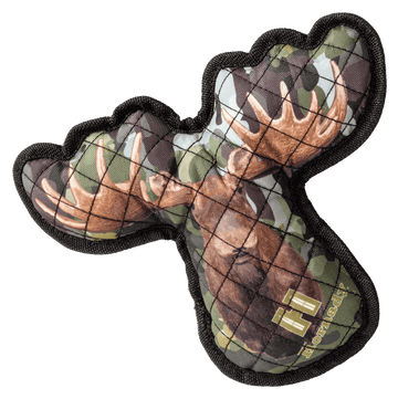 Hornady Moose Head Dog Toy Camo Waterproof