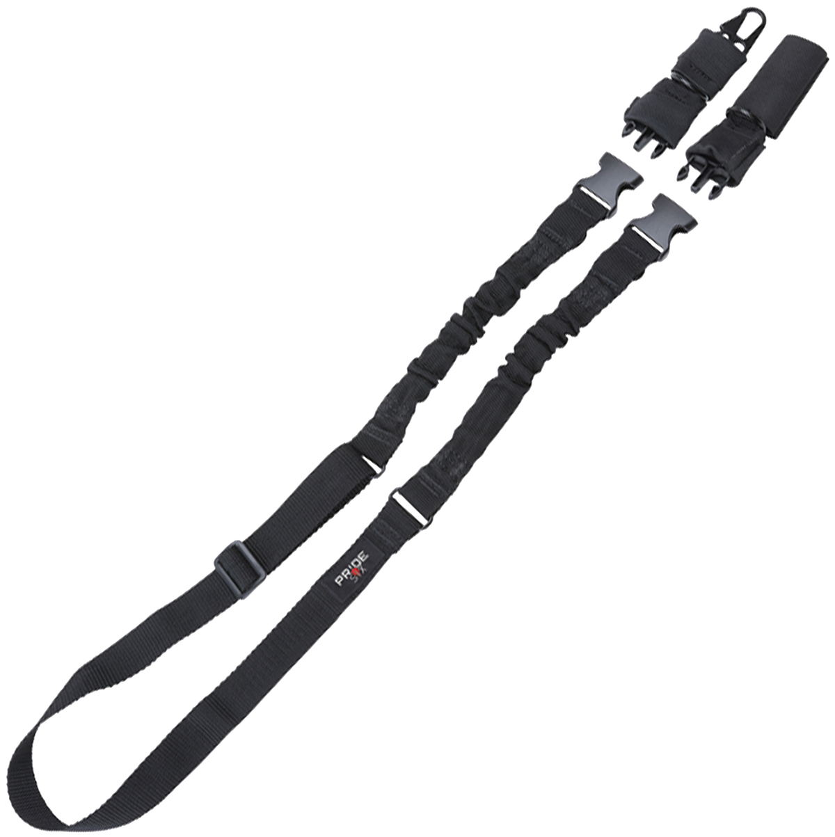 Tac Six 8911 Citadel Single & Double Point Sling 50" Black Webbing