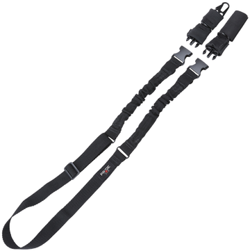 Tac Six 8911 Citadel Single & Double Point Sling 50" Black Webbing