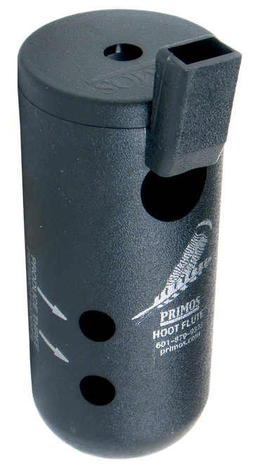 Primos 314 Hoot Flute Owl Locator Turkey Call - Black Plastic