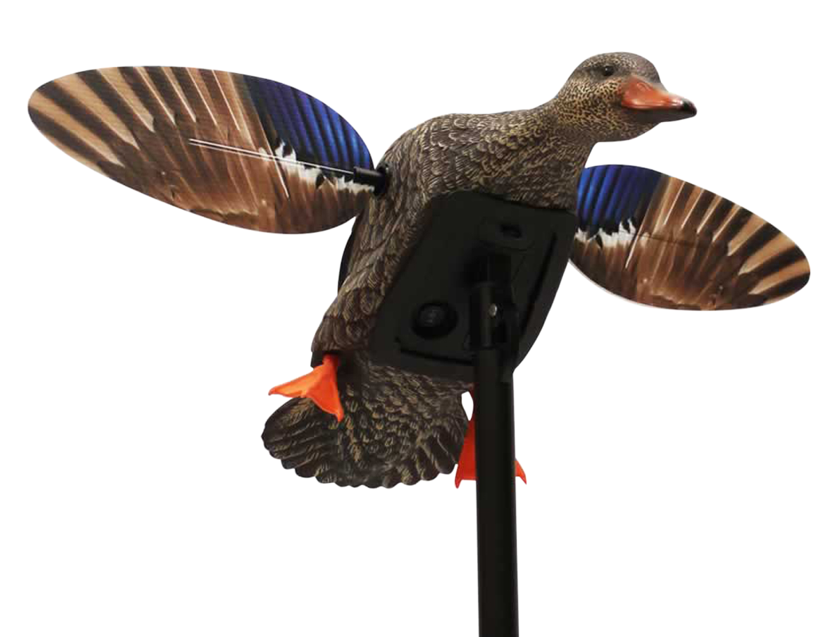 Mojo Outdoors HW24713P Elite Series Mini Hen Mallard Motion Decoy w/ Remote - Multi-Color Plastic