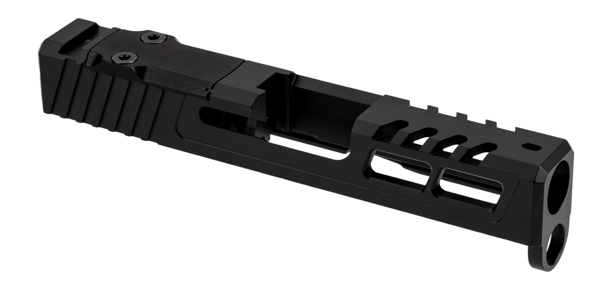 Zaffiri Precision ZPS.2 Slide for Glock 43/43X 9mm Luger RMSc Optic Cut Black Cerakote