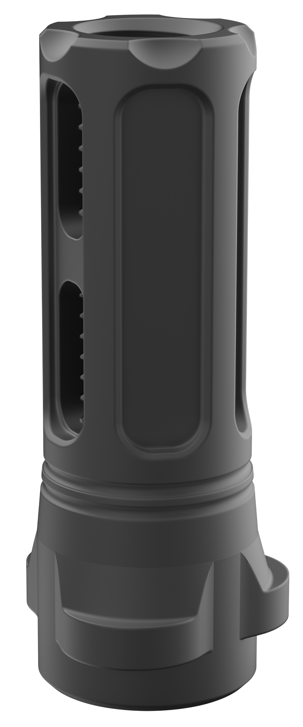 Breek Arms Sentinel Caged Flash Hider 30 Cal 5/8x24 Black Nitride