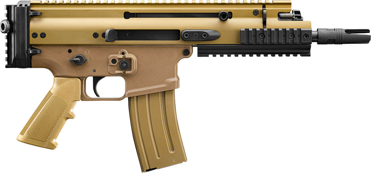 FN SCAR 15P 5.56x45mm 7.50" 10+1 Semi-Auto Pistol - FDE