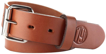 1791 Gunleather BLT-01 Gun Belt Classic Brown Leather 44/48 1.50" Buckle Closure