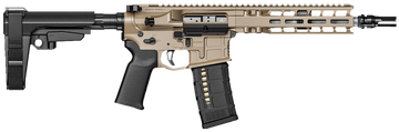 Radian Weapons Model 1 300 Blackout 9" 30+1 Semi-Auto Pistol - FDE Billet - No Brace
