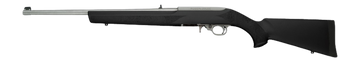 Hogue 22040 OverMolded Youth Rubber Stock for Ruger 10/22 Standard Barrel - Black