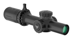 Swampfox Optics Tomahawk II 1-4x24mm 30mm Tube BDC Red Reticle LPVO Riflescope
