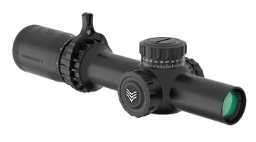 Swampfox Optics Tomahawk II 1-4x24mm 30mm Tube BDC Red Reticle LPVO Riflescope