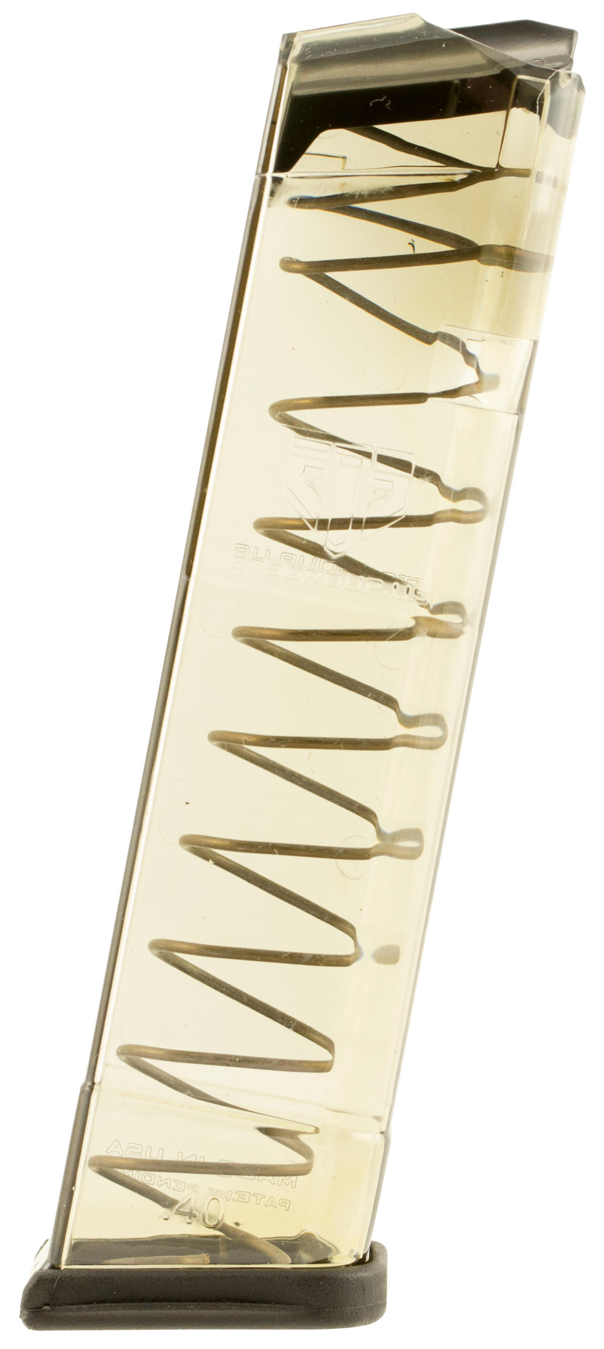 ETS Group GLK22140 40 S&W 19rd Clear Polymer Magazine - Fits Glock 22/23/24/27/35 Gen 1-4