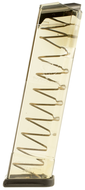 ETS Group GLK22140 40 S&W 19rd Clear Polymer Magazine - Fits Glock 22/23/24/27/35 Gen 1-4