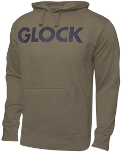 Glock Traditional Hoodie OD Green Long Sleeve XL