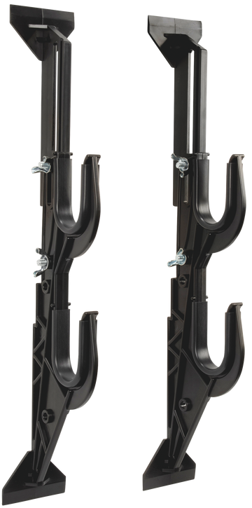 Allen 17450 Gun/Accessory Rack Black Plastic Window Mount - Holds 2