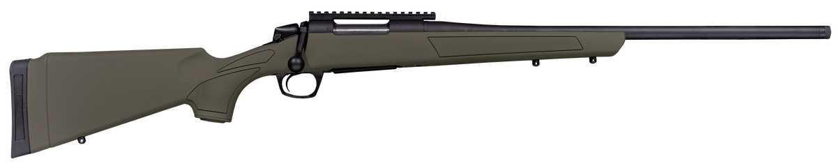CVA Cascade 450 Bushmaster 22" 2+1 Bolt Action Rifle - Black Cerakote / OD Green