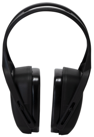 Pyramex PPM110 Passive Pro 23 dB NRR Over the Head Earmuff - Black