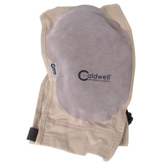 Caldwell Super Mag Plus Recoil Shield Tan Cloth w/Leather Pad Ambidextrous