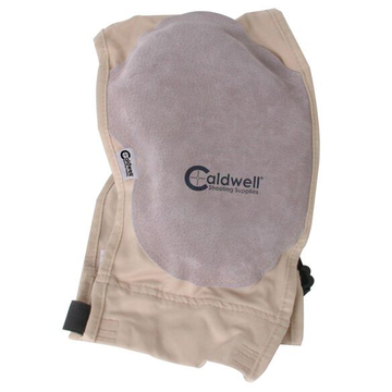 Caldwell Super Mag Plus Recoil Shield Tan Cloth w/Leather Pad Ambidextrous