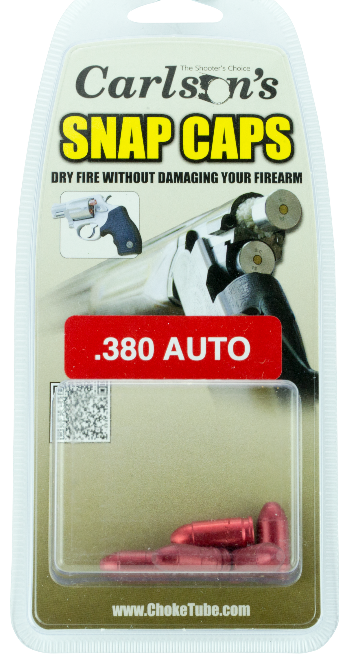 Carlsons Snap Cap 380 ACP 5-Pack Aluminum Dummy Rounds