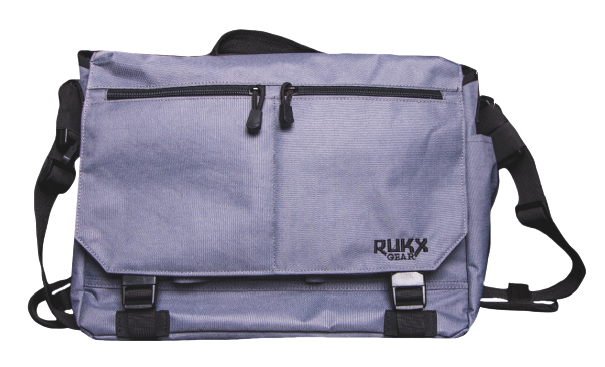 RUKX Gear ATICTBBS Discrete Carry Business Bag Smoke Gray 600D Polyester Shoulder Bag
