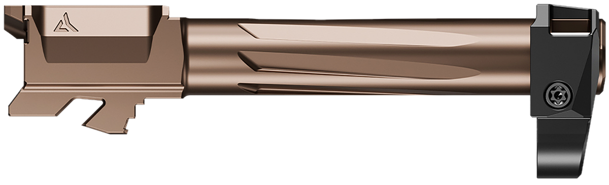Radian Weapons Ramjet & Afterburner Glock 48 9mm 4.7" Stainless Steel Barrel Combo - Bronze