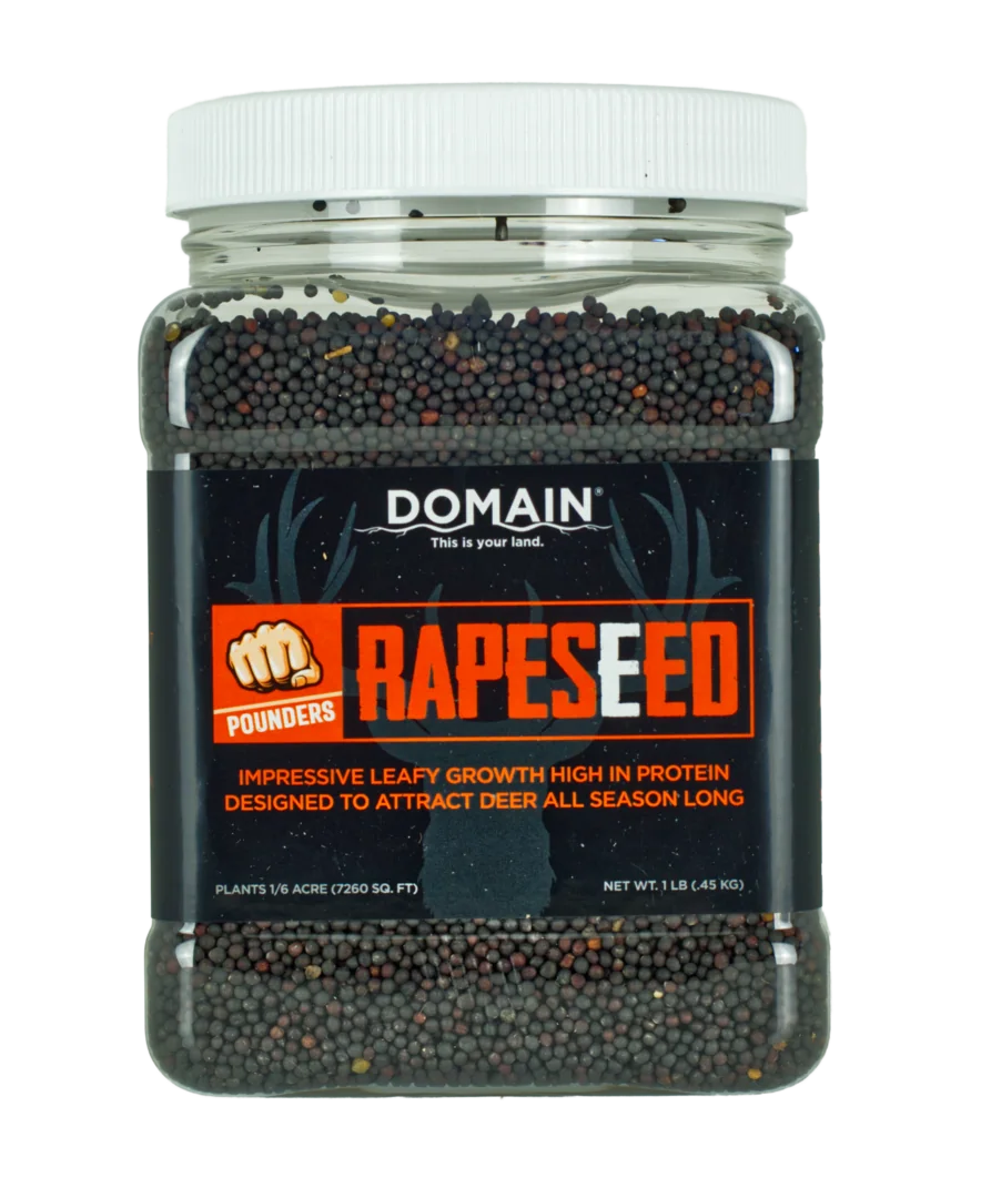 Domain Outdoor Pounder Rapeseed Food Plot Seed - 1 lb