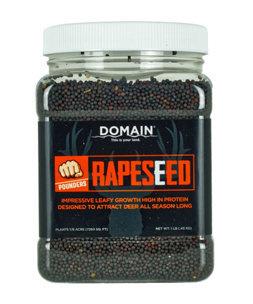 Domain Outdoor Pounder Rapeseed Food Plot Seed - 1 lb