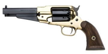 Pietta 1858 Remington Brass Sheriff .44 Cal 5.5" 6rd Revolver