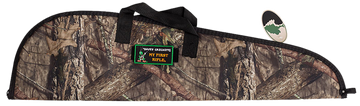 Crickett KSA035MOBU/P Soft Padded Rifle Case 35.7" Black w/ Mossy Oak Break-Up Patch