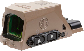 Sig Sauer Electro-Optics Romeo-M17 1x 24mm 2 MOA Red Dot / 32 MOA Circle Coyote Tan Reflex Sight - MIL-SPEC for M17/M18
