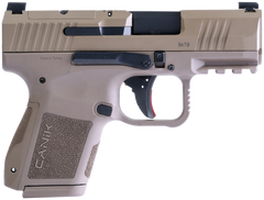 Canik Mete MC9 9mm Luger 3.18" 12+1/15+1 Semi-Auto Pistol - FDE