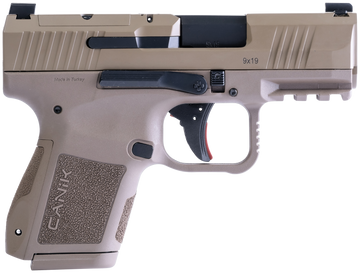 Canik Mete MC9 9mm Luger 3.18" 12+1/15+1 Semi-Auto Pistol - FDE