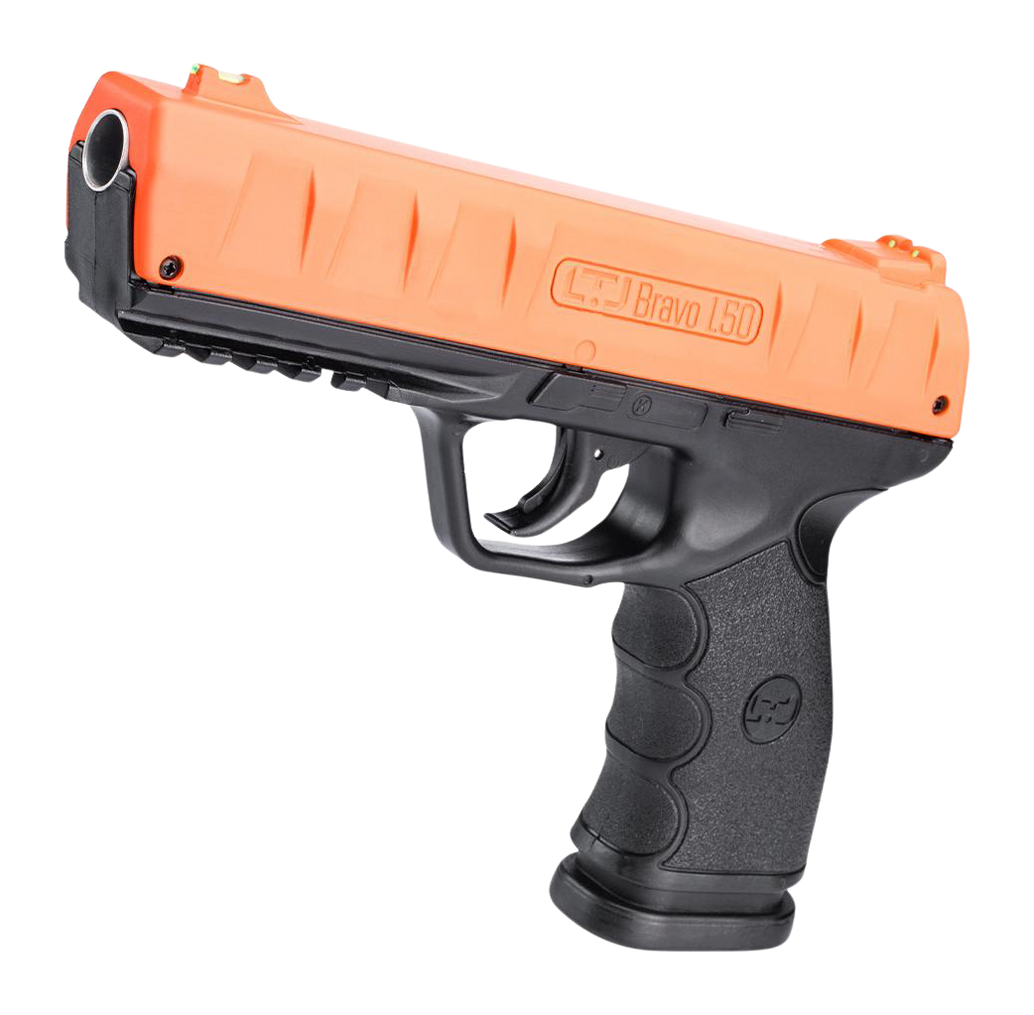 Chiappa LTL Bravo 1.50 CO2 50 Caliber 6-Rd Air Pistol - Orange/Black