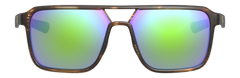 Leupold Bridger Matte Tortoise Emerald Mirror Polarized Sunglasses