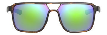 Leupold Bridger Matte Tortoise Emerald Mirror Polarized Sunglasses