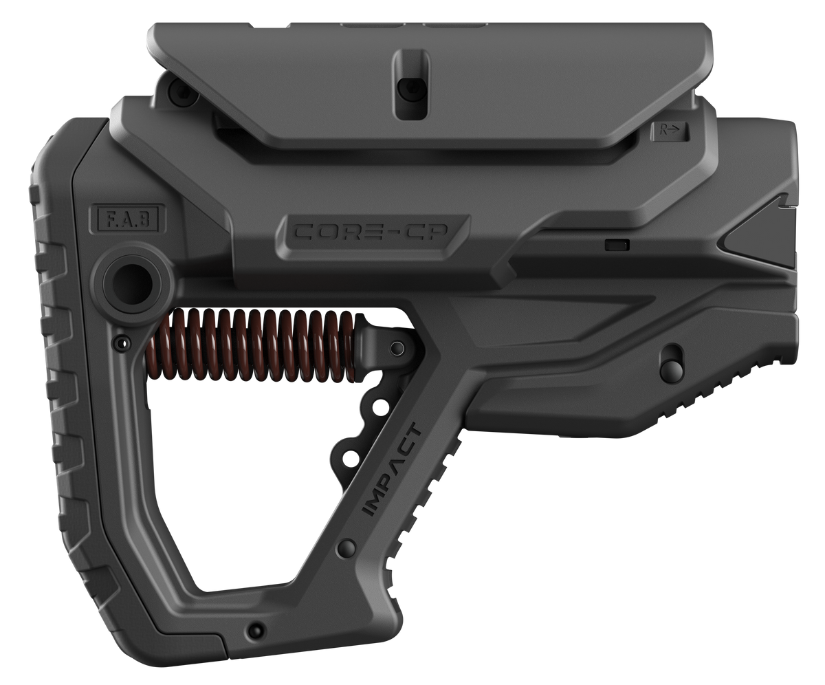 FAB Defense GL-Core Impact AR-15 Recoil Reduction Buttstock Black
