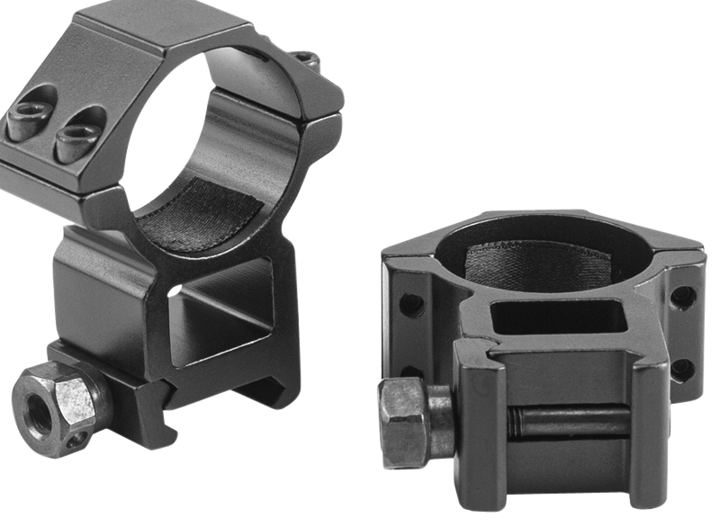 Riton Optics X1H 1" High Scope Rings - Matte Black